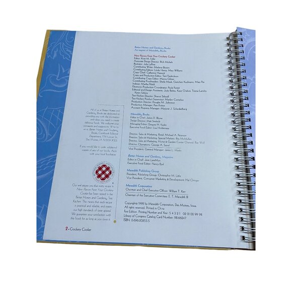 Better Homes & Gardens Crockery Cooker Cookbook | Slow Cooker Recipes - Picture 3 of 8